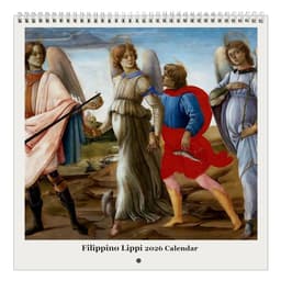 Filippino Lippi 2026 Wall Calendar image