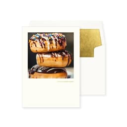 Photo Donuts Birthday Card image