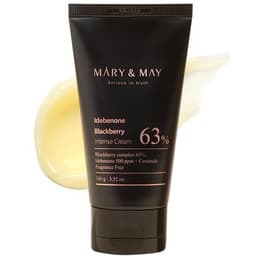 Mary&May Idebenone Blackberry Cream | Antioxidant Korean Moisturizer with 5 Ceramides & Hyaluronic Acid | Skin Barrier Repair & 48H Hydration | For All Skin Types (100g/3.52oz) 3.52 Ounce (P image