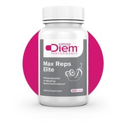 Omne Diem Max Reps Elite Capsules - Phenylcapsaicin Sports Performance Dietary Supplement - Supports Maximum Workout and Recovery & Reduces Fatigue - for Men & Women - 120 ct image