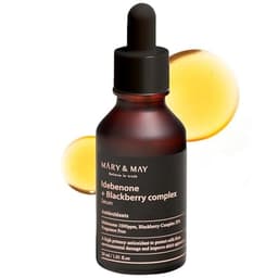 Mary&May Idebenone + Blackberry Complex Serum - Potent Anti Aging for Enhanced Antioxidant and Skin Nourishment - Korean Face Skincare, EWG Green Grade, Cruelty-Free, 1.01 fl.oz. 1.01 Fl Oz image